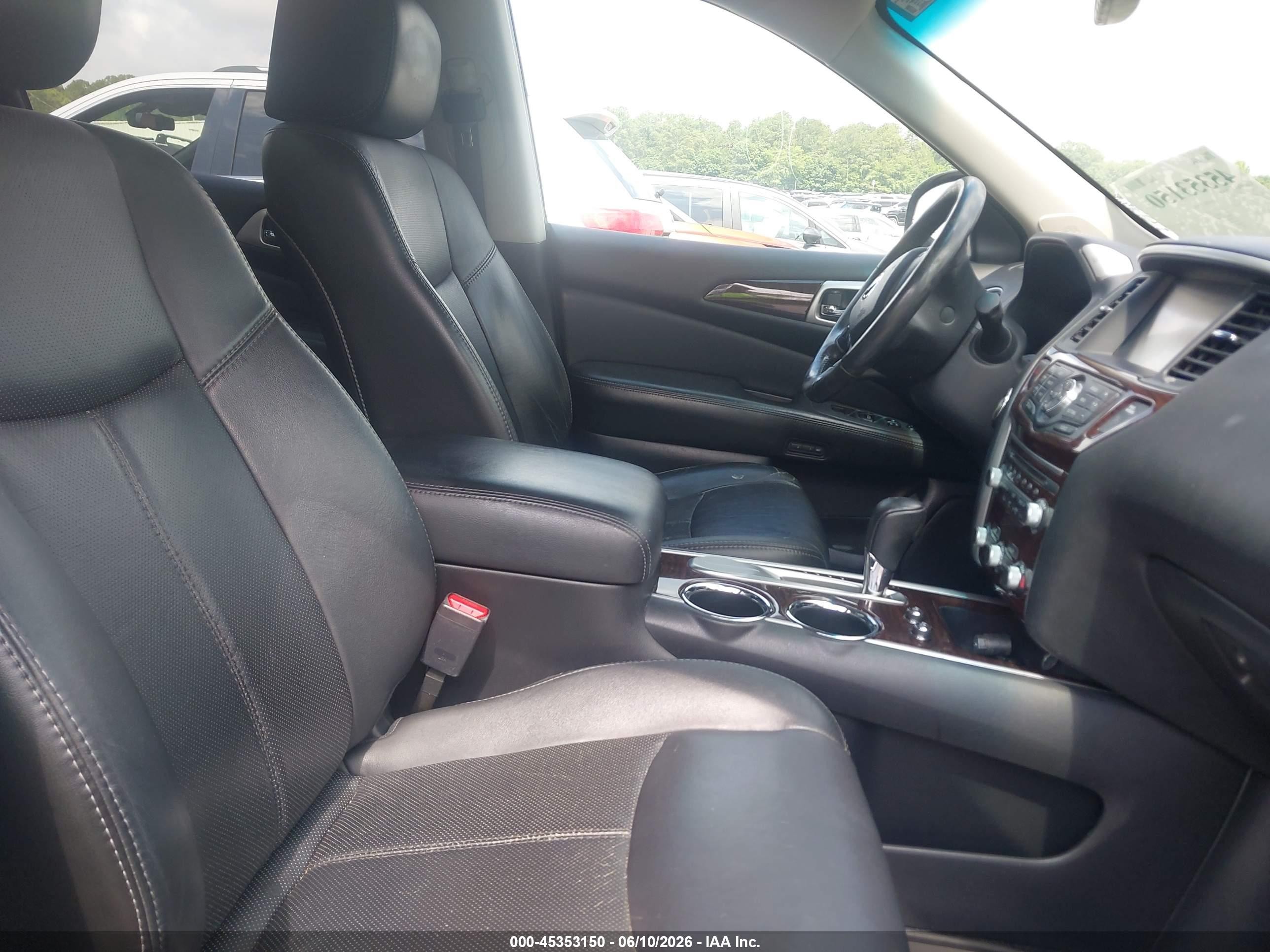 2014 Nissan Pathfinder Platinum Black vin: 5N1AR2MN9EC650037