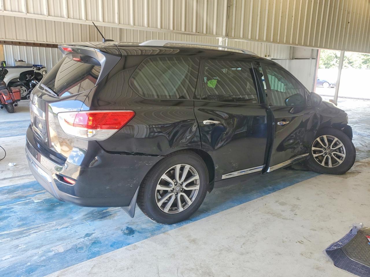 2014 Nissan Pathfinder Sl Black vin: 5N1AR2MN9EC650944