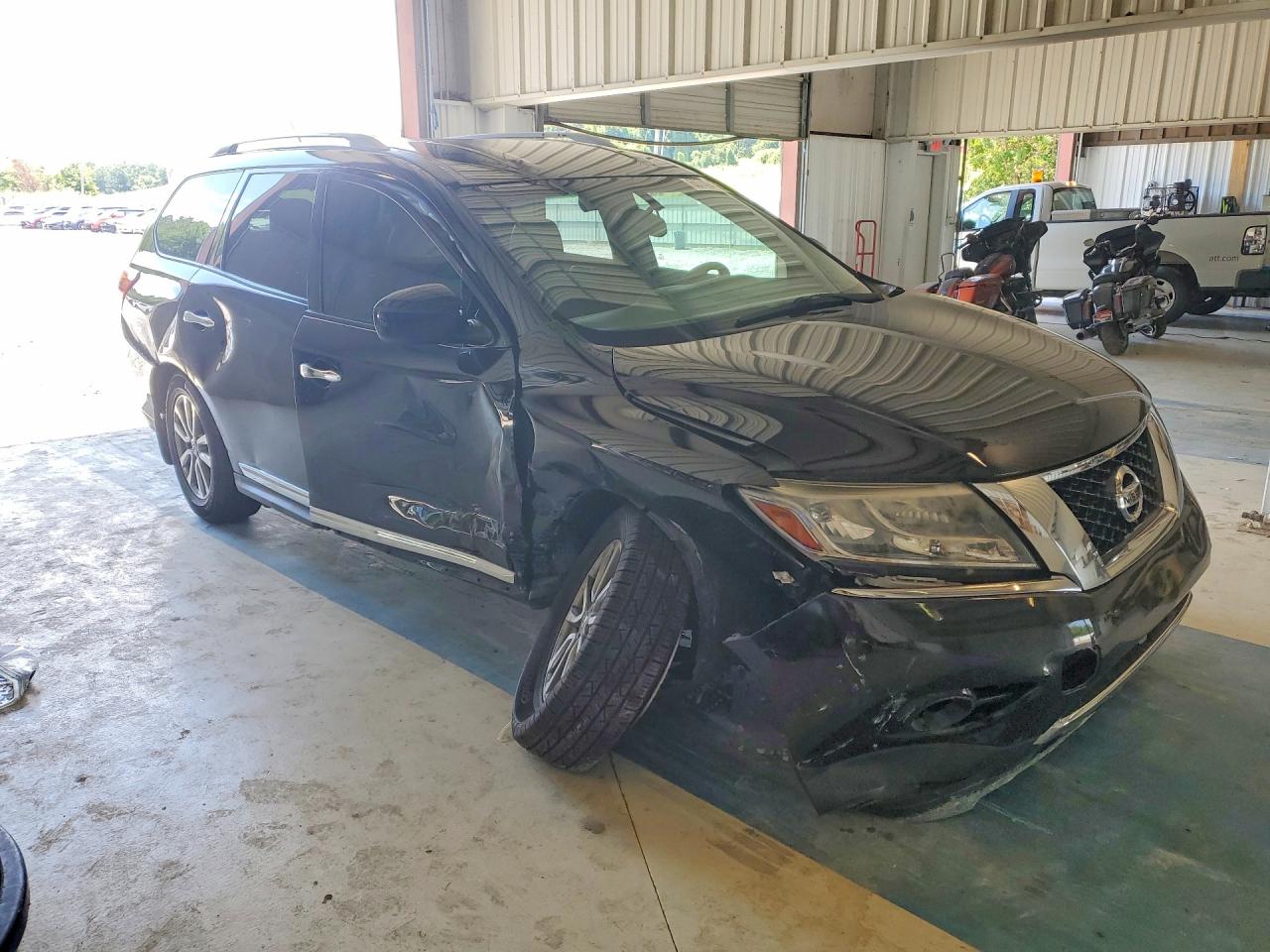 2014 Nissan Pathfinder Sl Black vin: 5N1AR2MN9EC650944