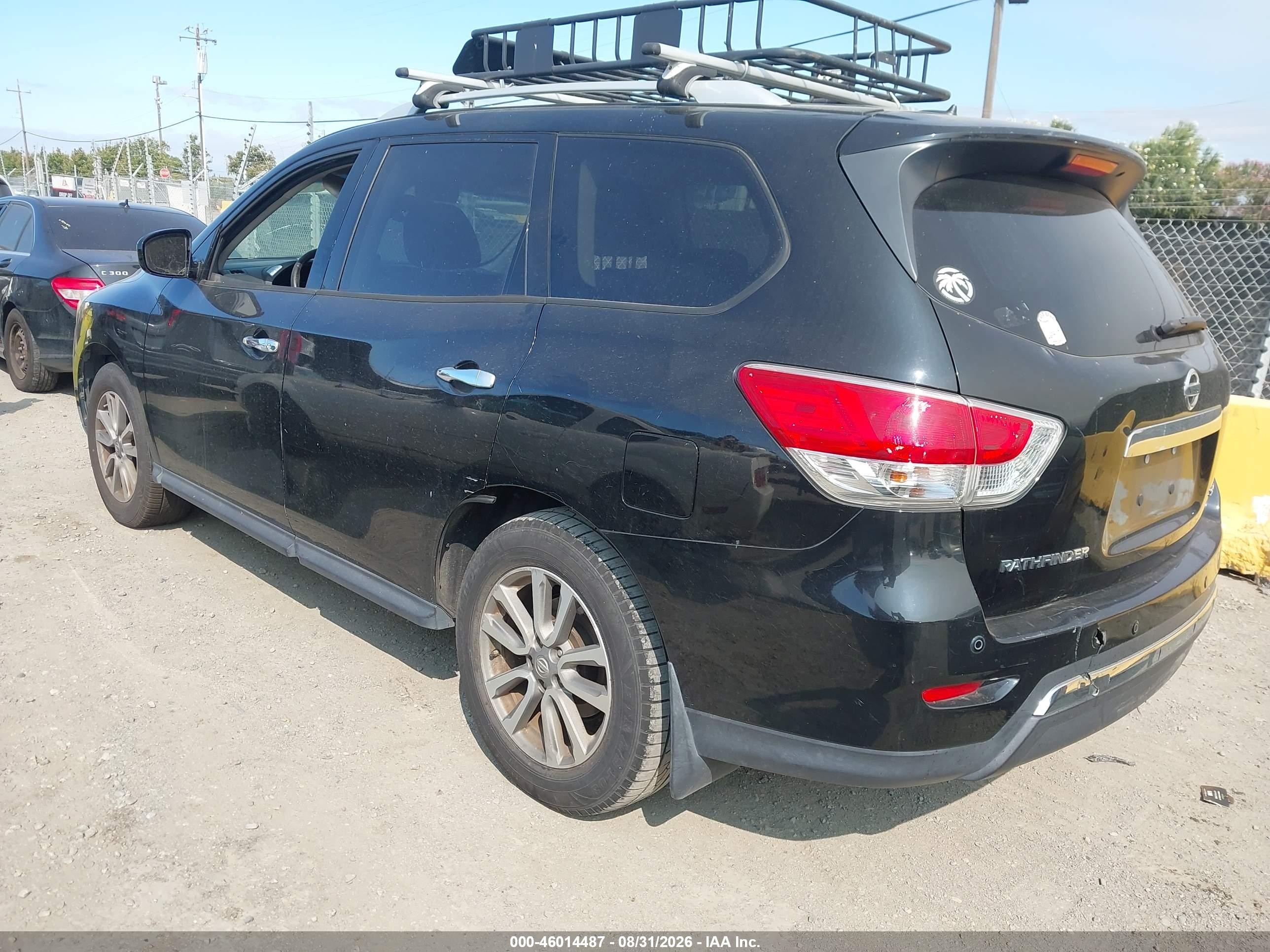 2014 Nissan Pathfinder Sv Белый vin: 5N1AR2MN9EC672006