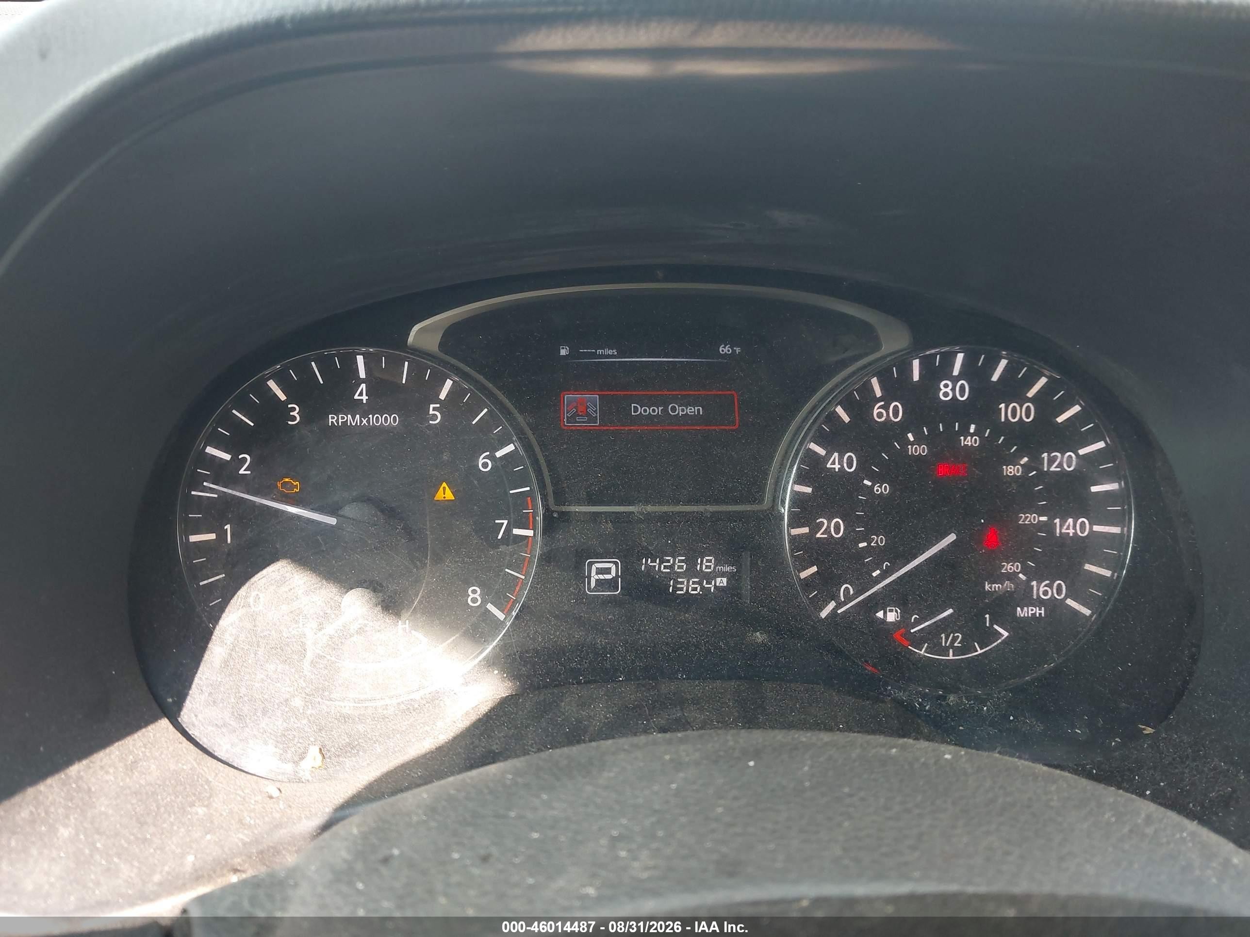 2014 Nissan Pathfinder Sv Белый vin: 5N1AR2MN9EC672006