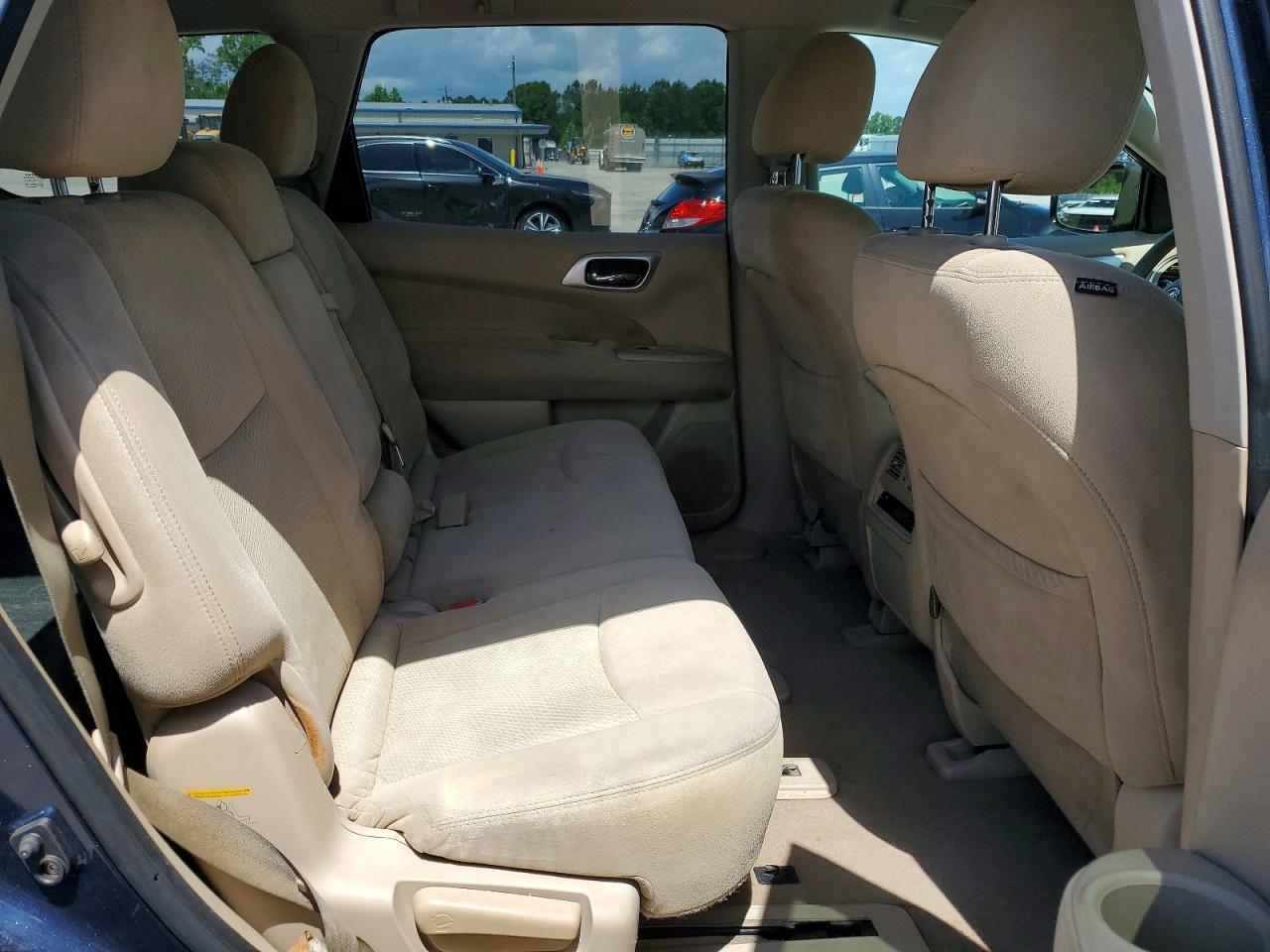 2014 Nissan Pathfinder Sv Blue vin: 5N1AR2MN9EC685175
