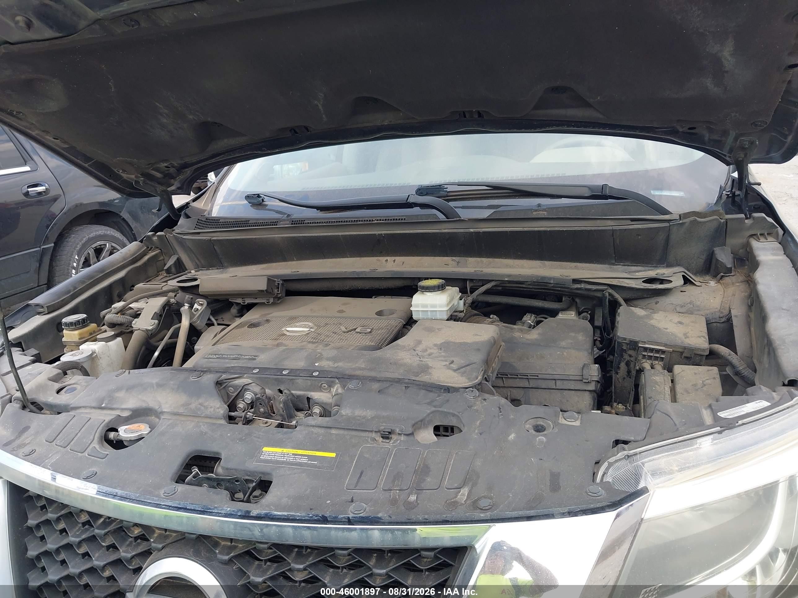 2014 Nissan Pathfinder Sl Gray vin: 5N1AR2MN9EC686956