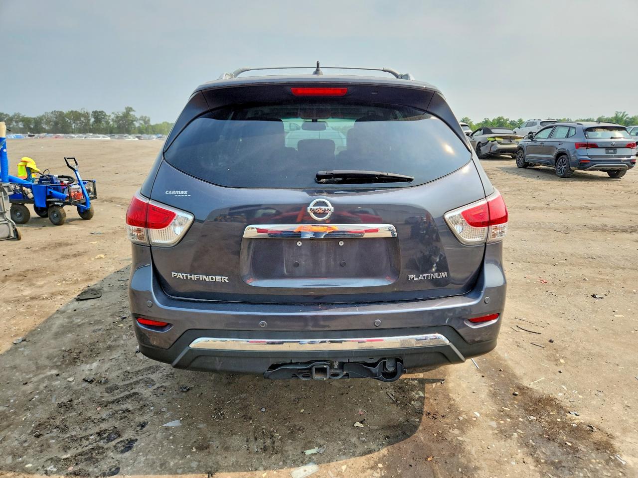 2014 Nissan Pathfinder S Gray vin: 5N1AR2MN9EC699030
