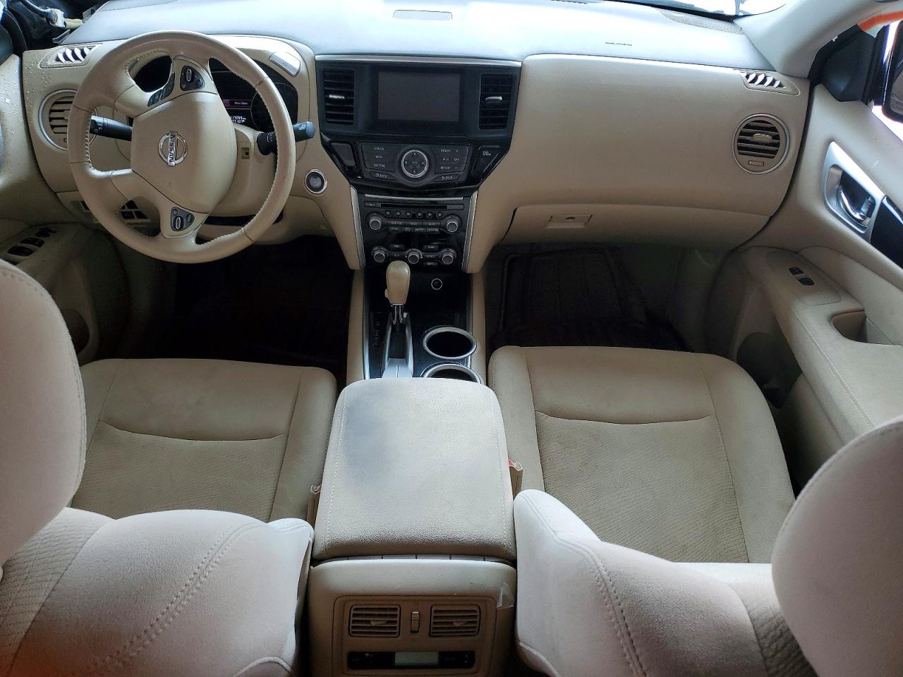 2014 Nissan Pathfinder Sv Gray vin: 5N1AR2MN9EC706560