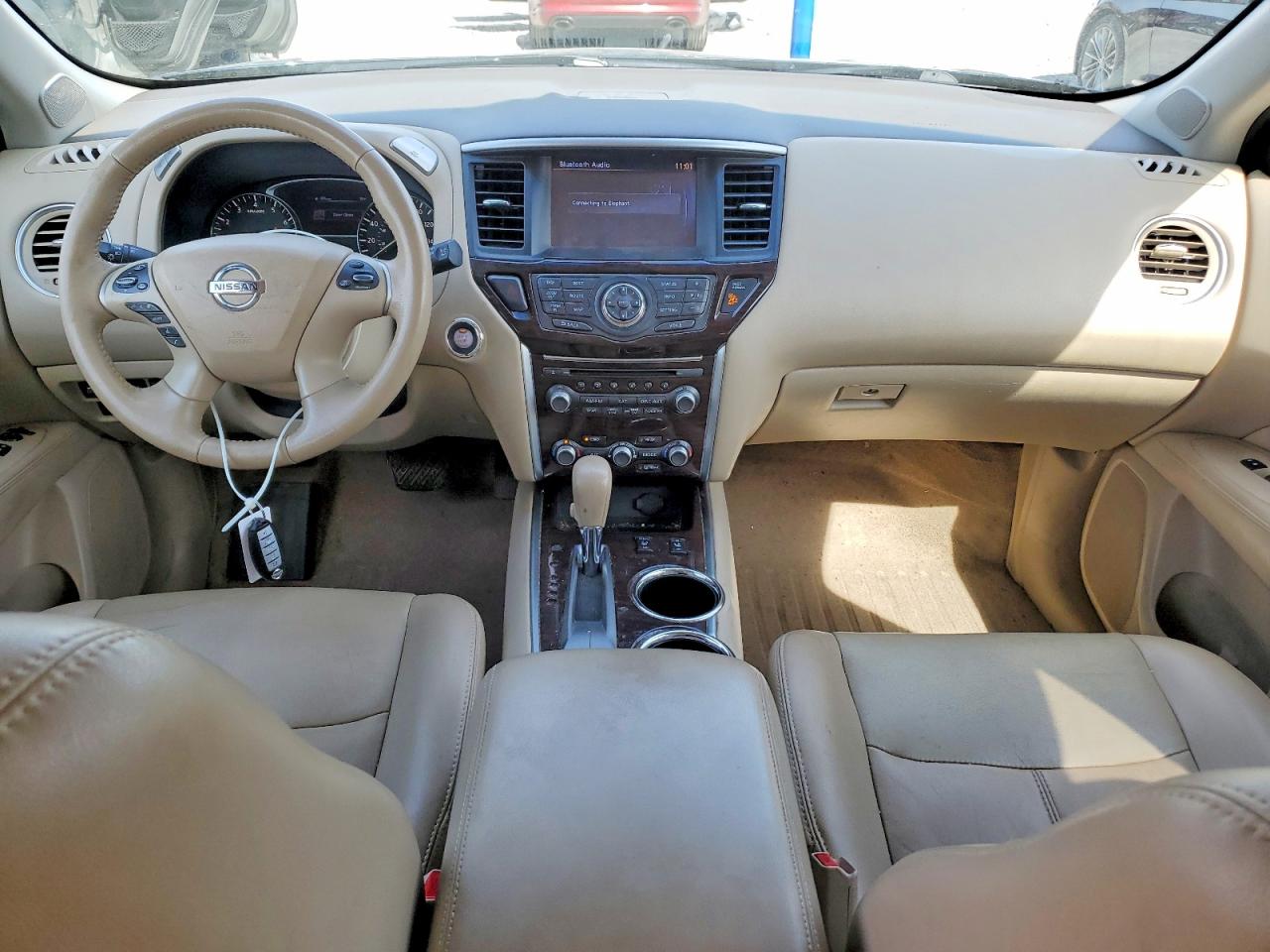 2014 Nissan Pathfinder Sl Blue vin: 5N1AR2MN9EC725562