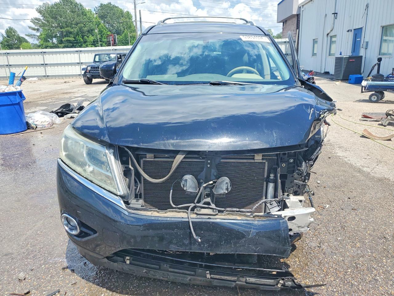 2015 Nissan Pathfinder Platinum Black vin: 5N1AR2MN9FC602653
