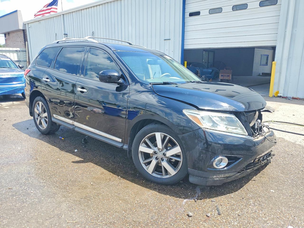 2015 Nissan Pathfinder Platinum Black vin: 5N1AR2MN9FC602653