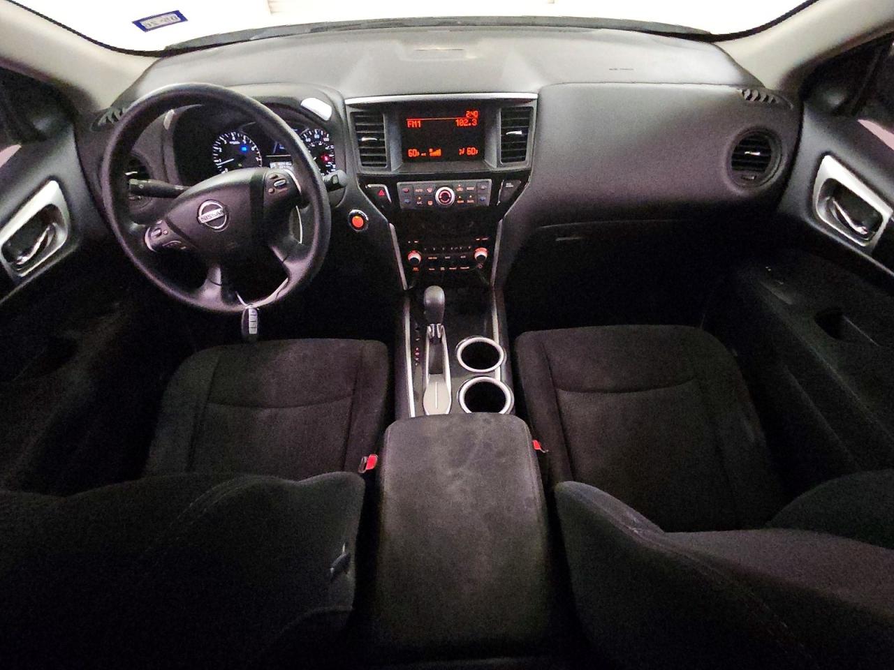 2015 Nissan Pathfinder S Белый vin: 5N1AR2MN9FC625124