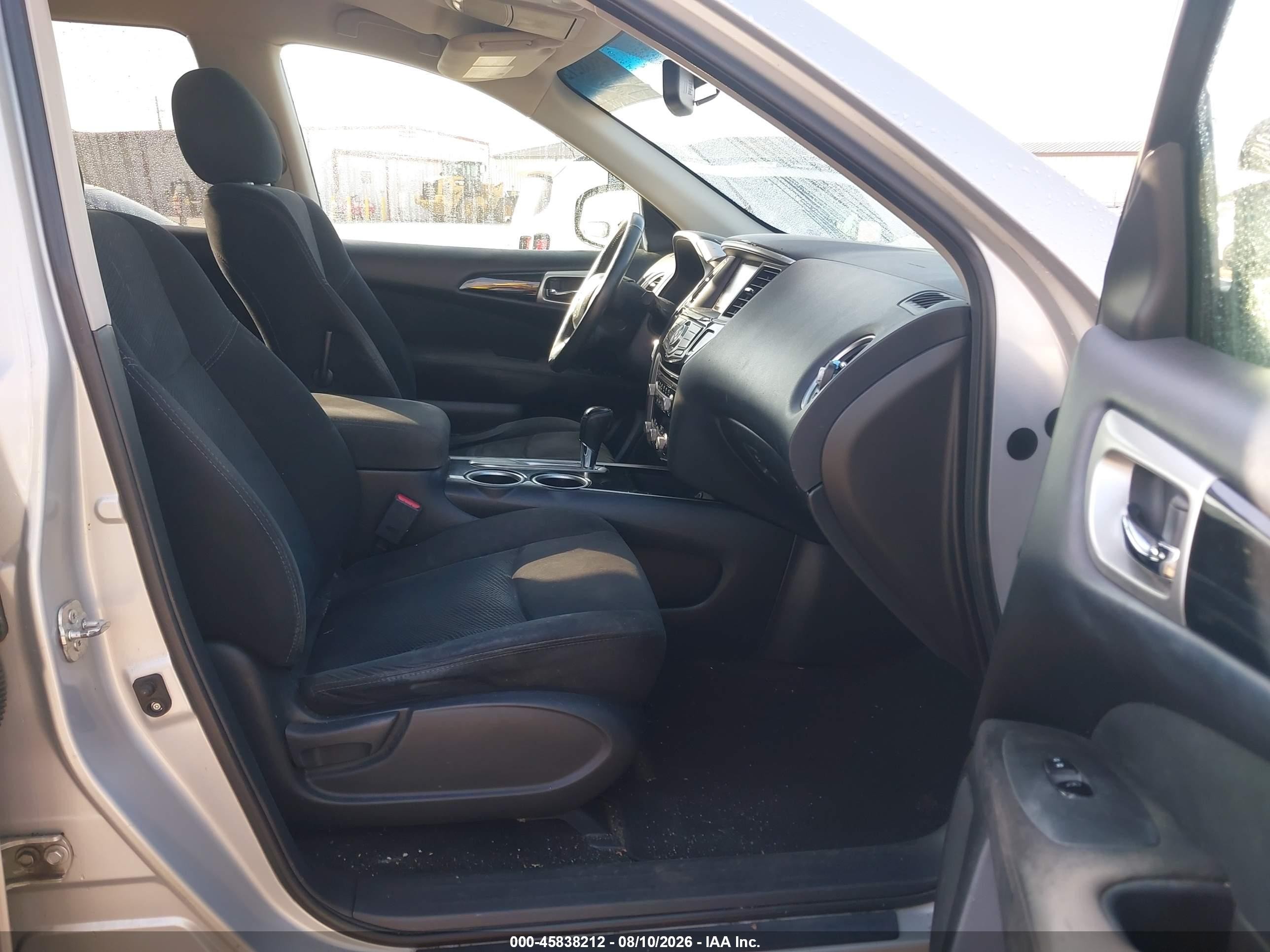 2015 Nissan Pathfinder Platinum/s/sl/sv Silver vin: 5N1AR2MN9FC638312