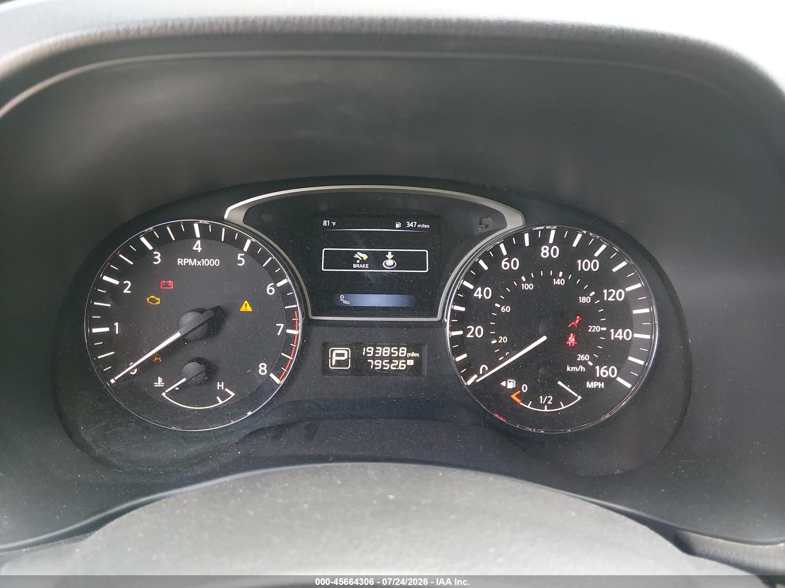 2015 Nissan Pathfinder Platinum Серый vin: 5N1AR2MN9FC663520