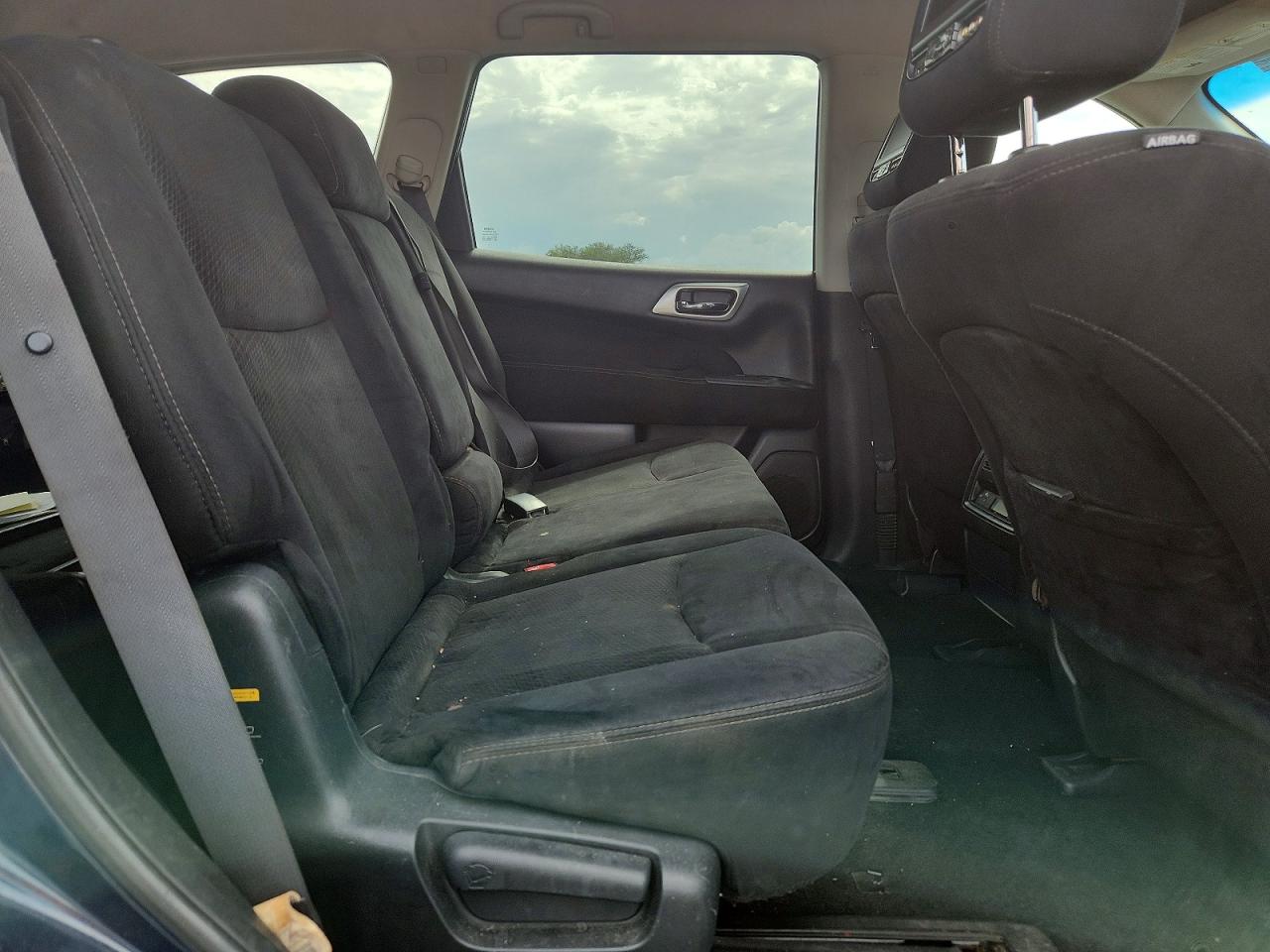 2015 Nissan Pathfinder Sv Blue vin: 5N1AR2MN9FC672136