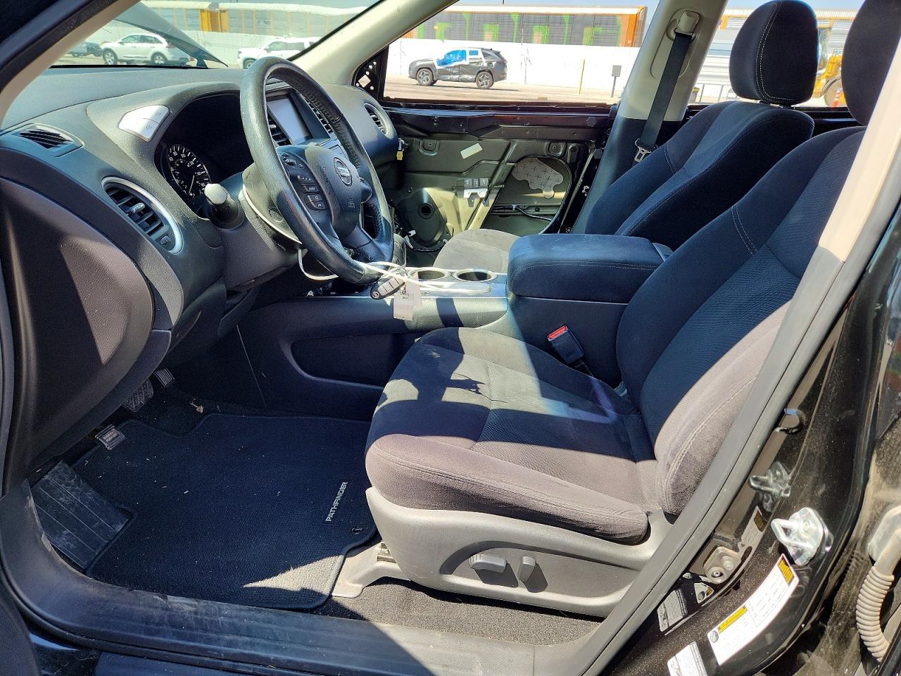 2015 Nissan Pathfinder Sv Black vin: 5N1AR2MN9FC680169
