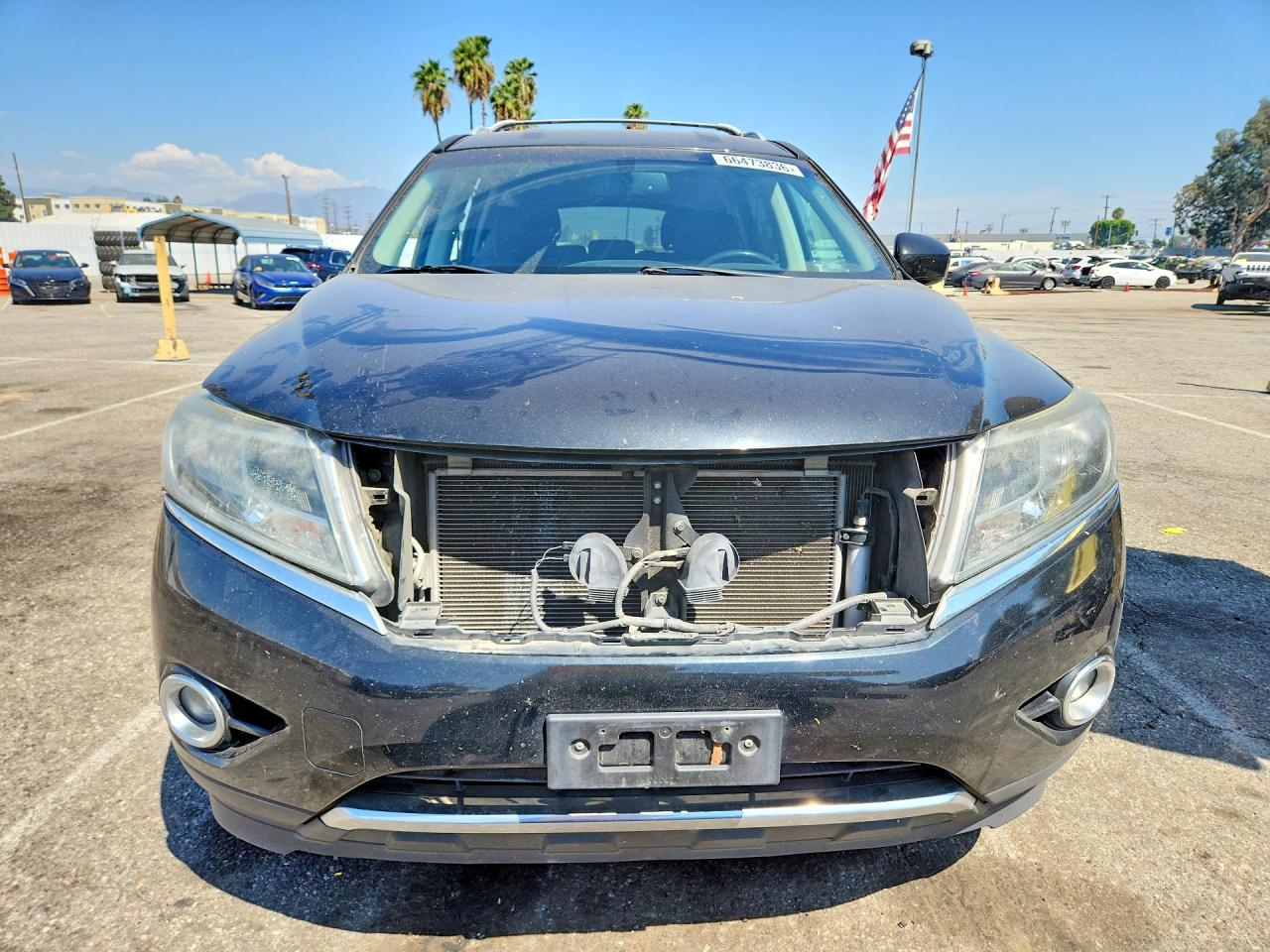 2015 Nissan Pathfinder Sv Black vin: 5N1AR2MN9FC680169