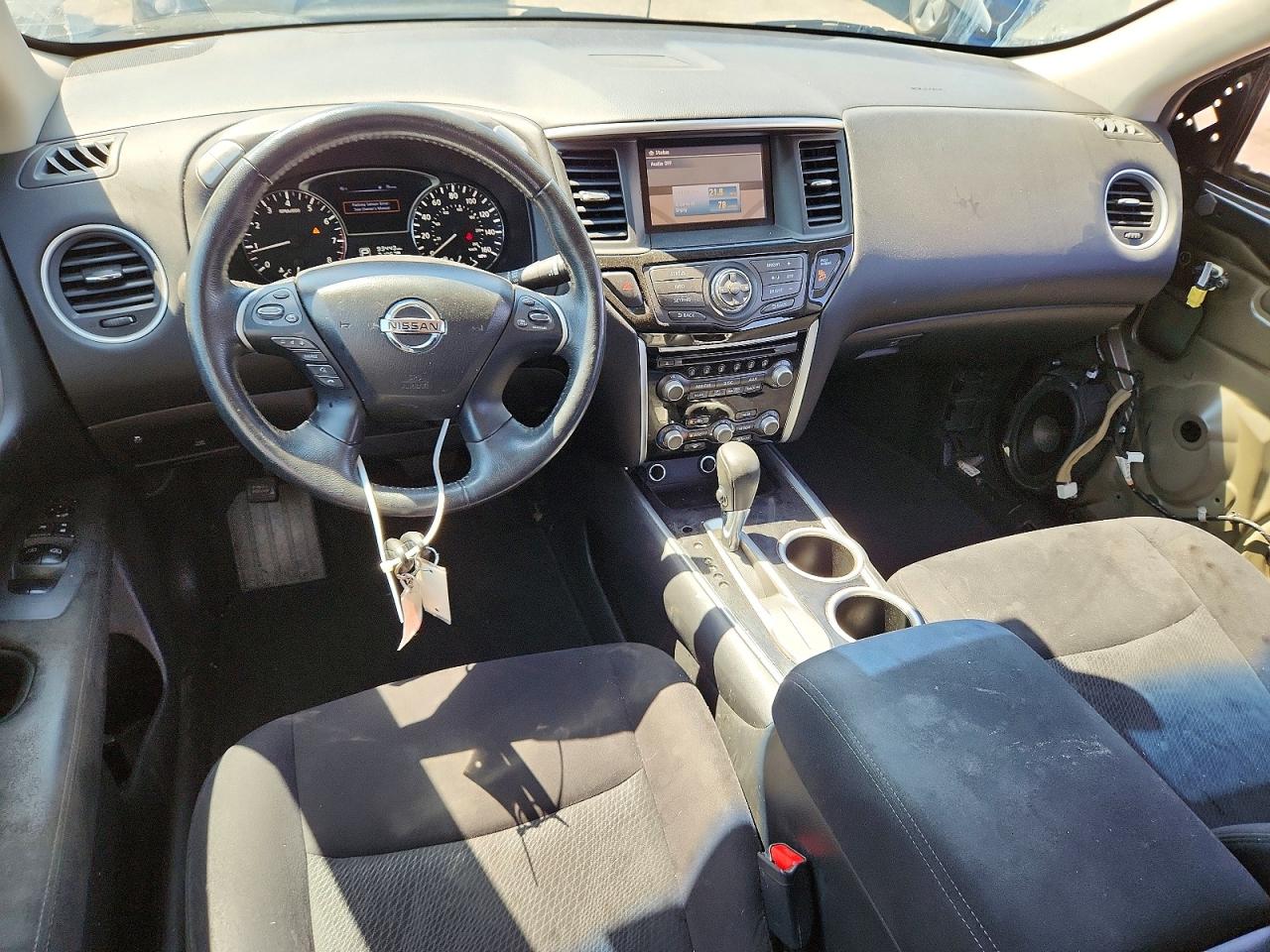 2015 Nissan Pathfinder Sv Black vin: 5N1AR2MN9FC680169
