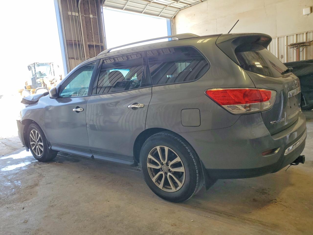2015 Nissan Pathfinder S Gray vin: 5N1AR2MN9FC694881