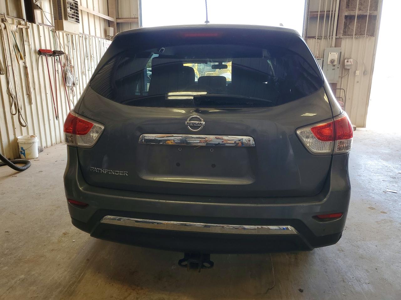 2015 Nissan Pathfinder S Gray vin: 5N1AR2MN9FC694881