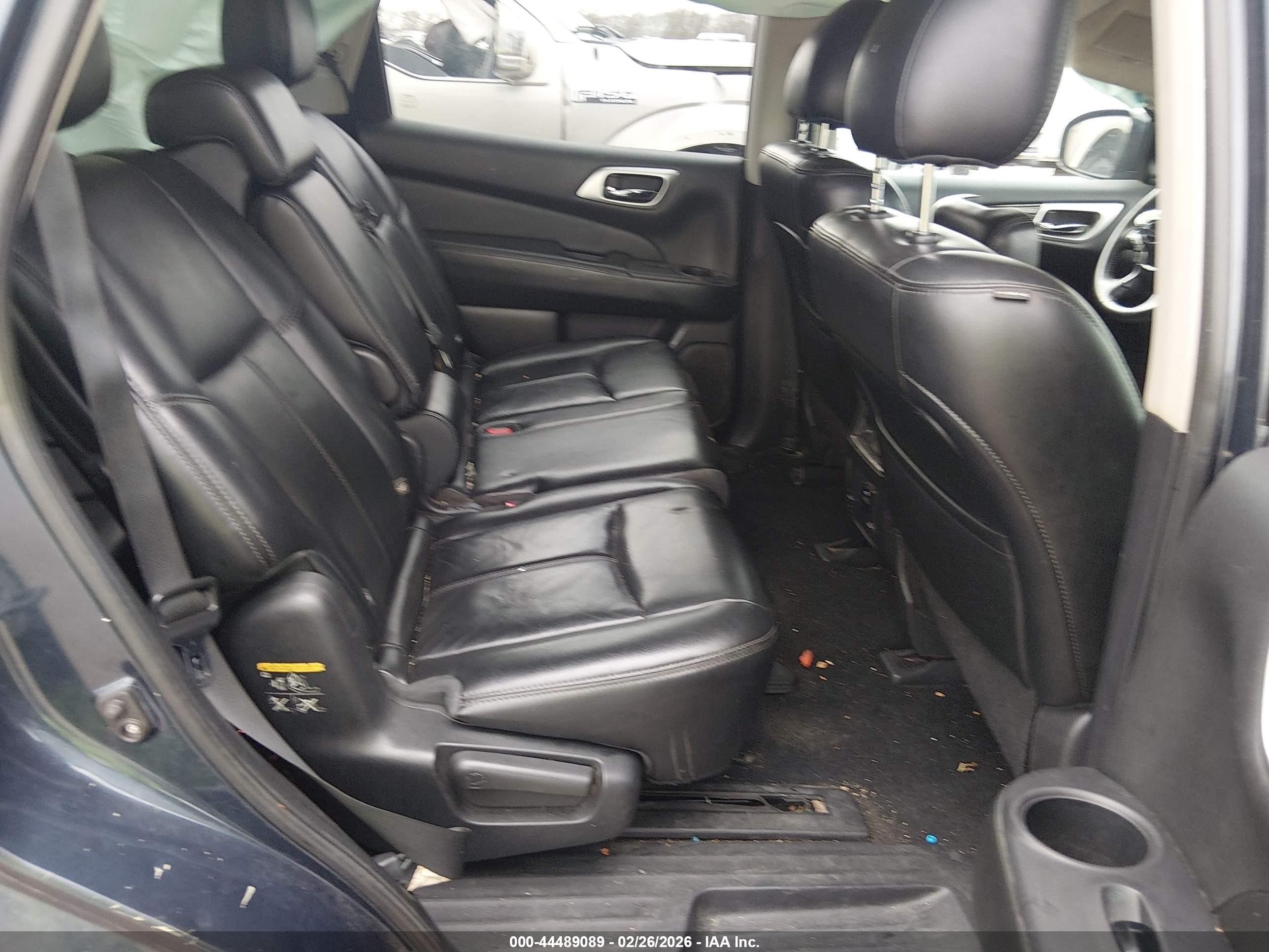 2015 Nissan Pathfinder Sl Dark Blue vin: 5N1AR2MN9FC709024