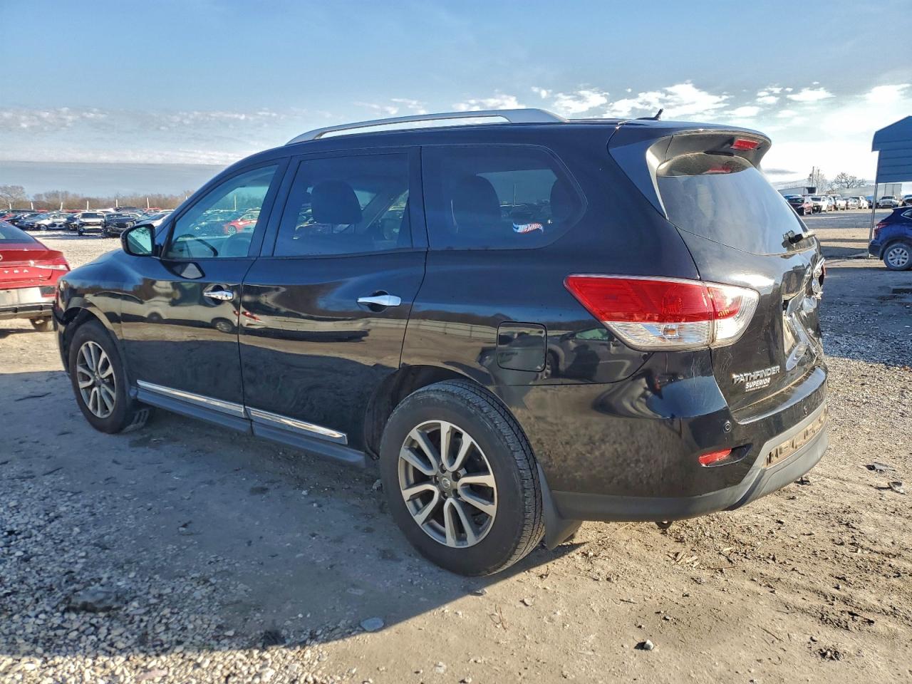2013 Nissan Pathfinder S Black vin: 5N1AR2MNXDC644441