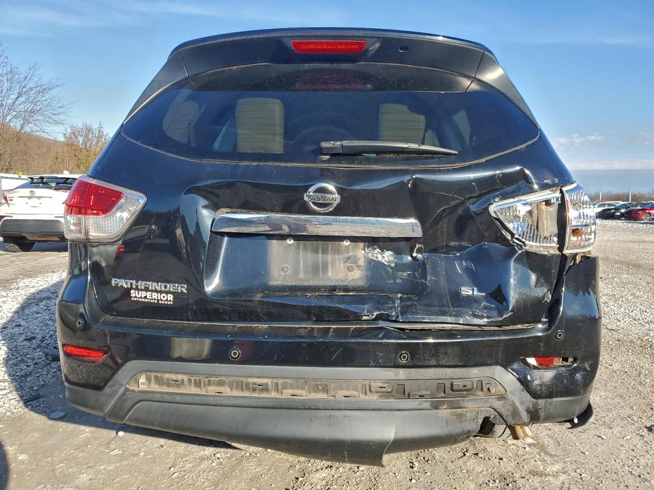 2013 Nissan Pathfinder S Black vin: 5N1AR2MNXDC644441