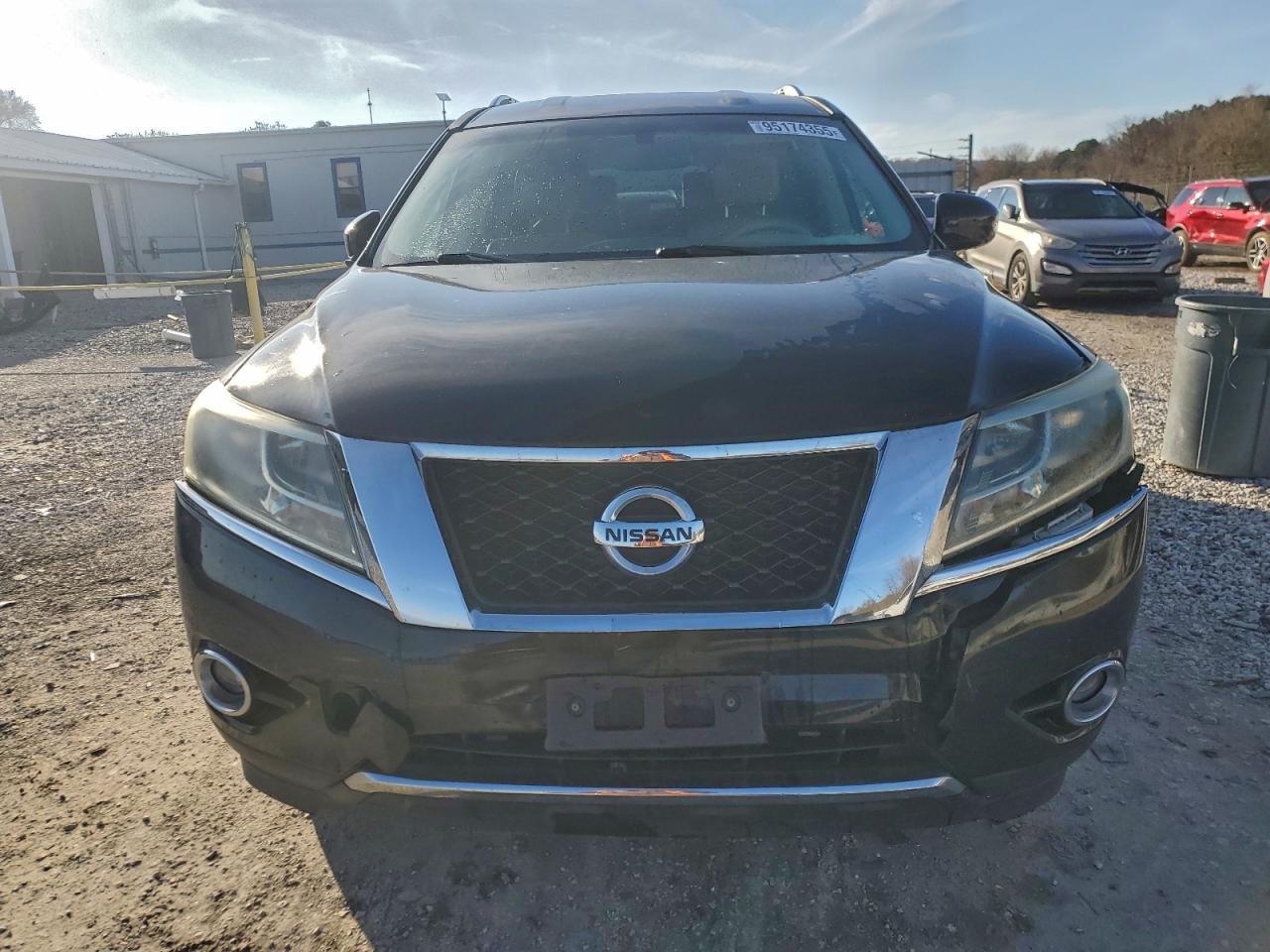 2013 Nissan Pathfinder S Black vin: 5N1AR2MNXDC644441