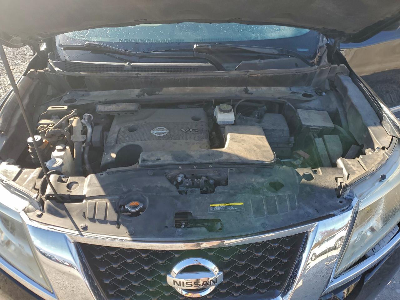 2013 Nissan Pathfinder S Black vin: 5N1AR2MNXDC644441