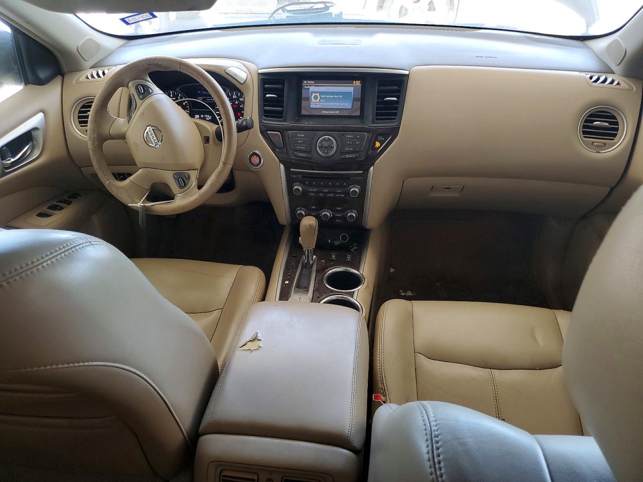 2013 Nissan Pathfinder S Серый vin: 5N1AR2MNXDC646836