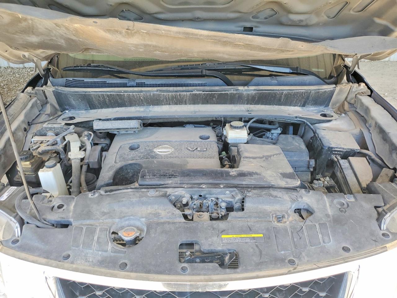 2013 Nissan Pathfinder S Серый vin: 5N1AR2MNXDC646836