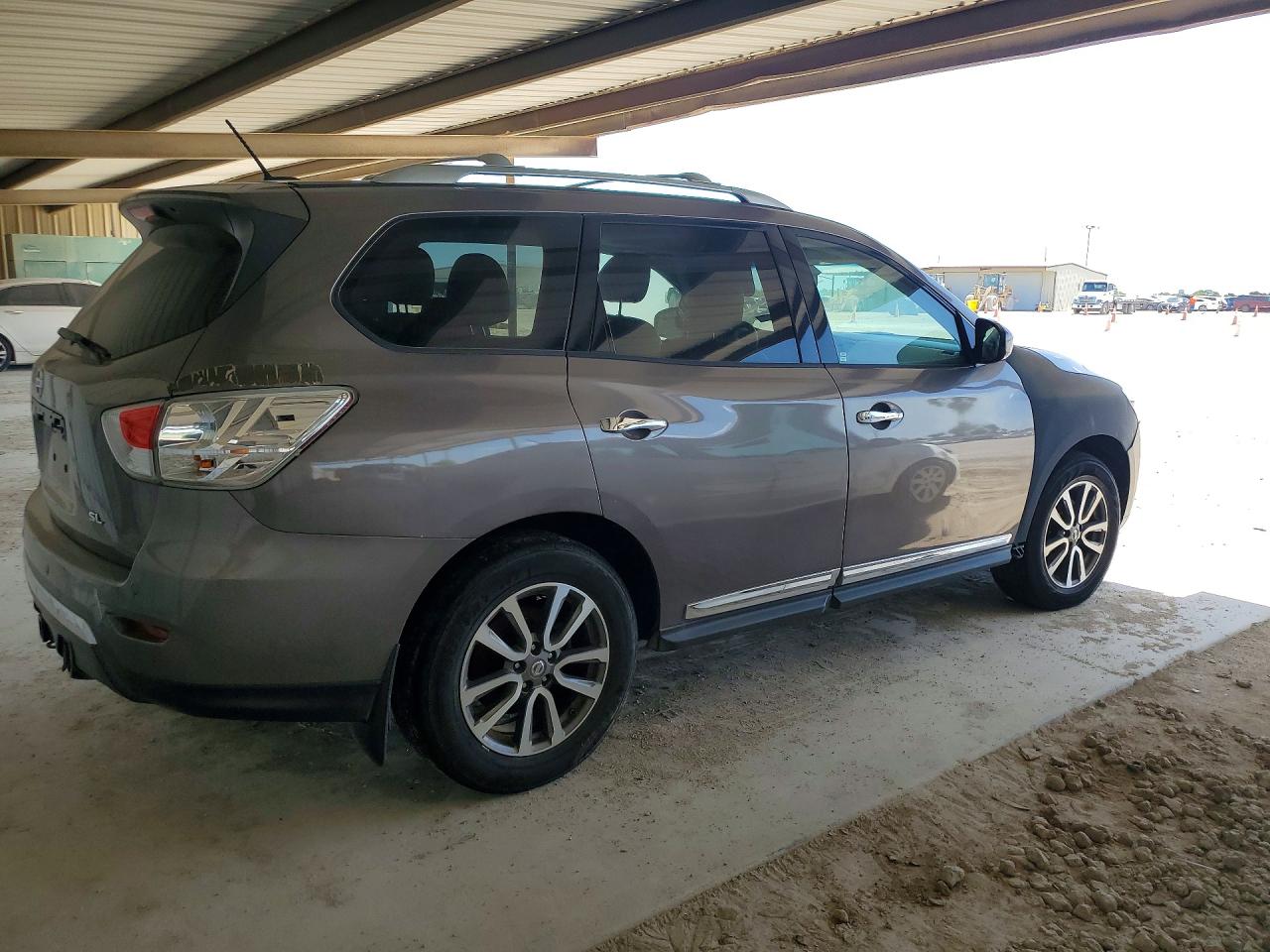 2013 Nissan Pathfinder S Серый vin: 5N1AR2MNXDC646836
