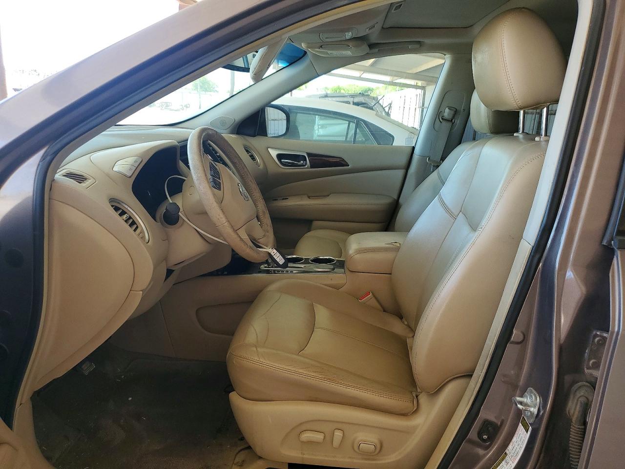 2013 Nissan Pathfinder S Серый vin: 5N1AR2MNXDC646836
