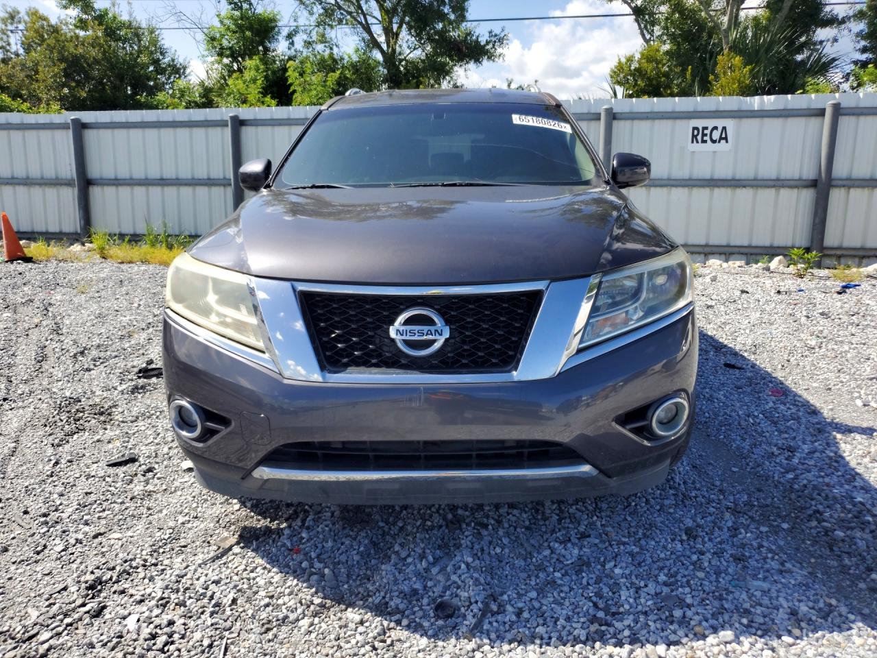 2013 Nissan Pathfinder S Серый vin: 5N1AR2MNXDC661787