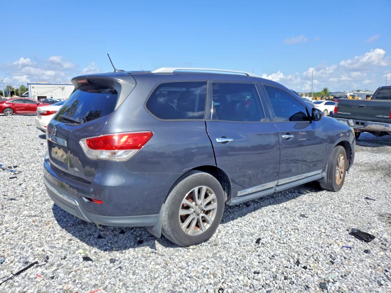 2013 Nissan Pathfinder S Серый vin: 5N1AR2MNXDC661787