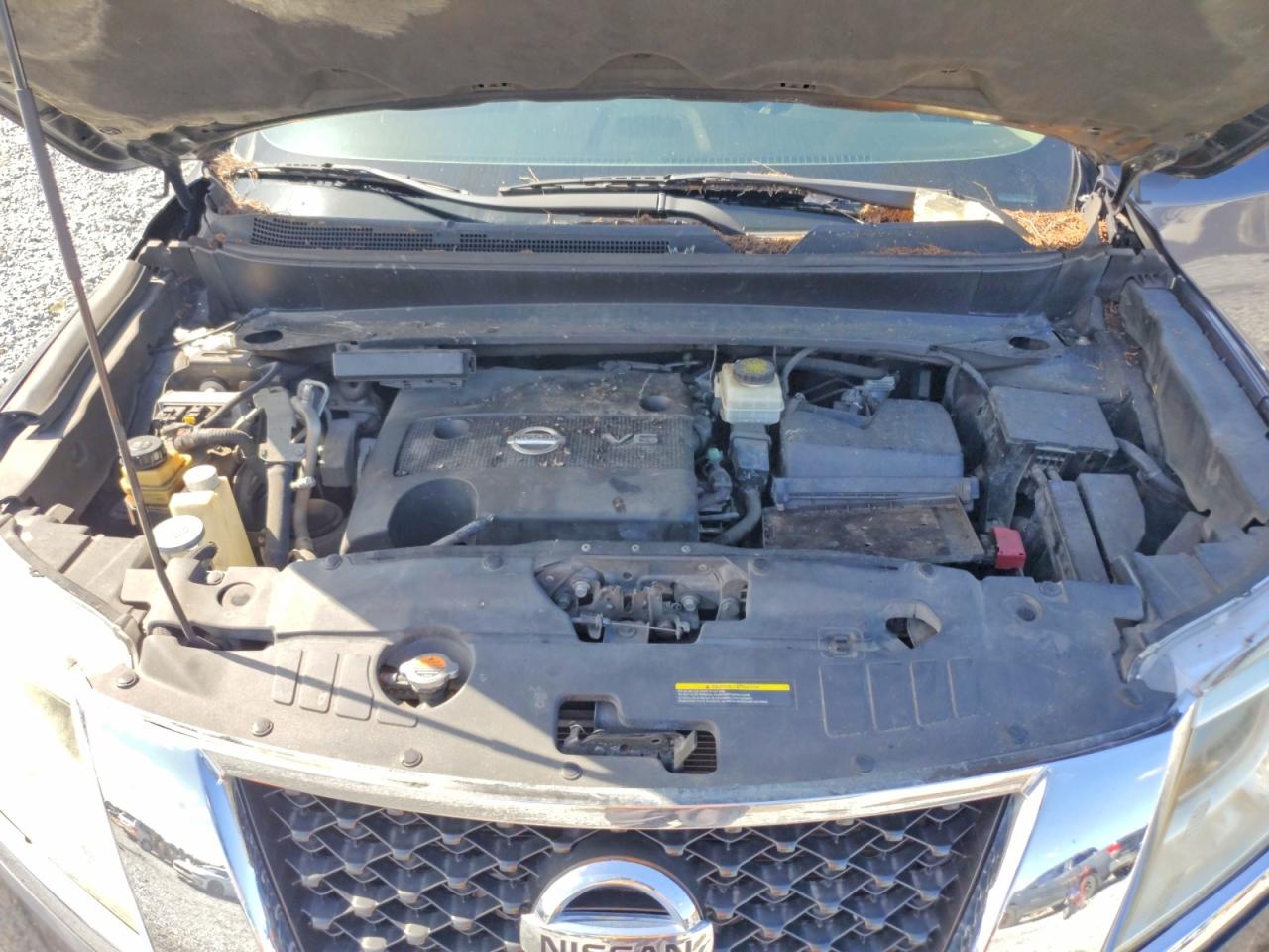 2013 Nissan Pathfinder S Серый vin: 5N1AR2MNXDC661787