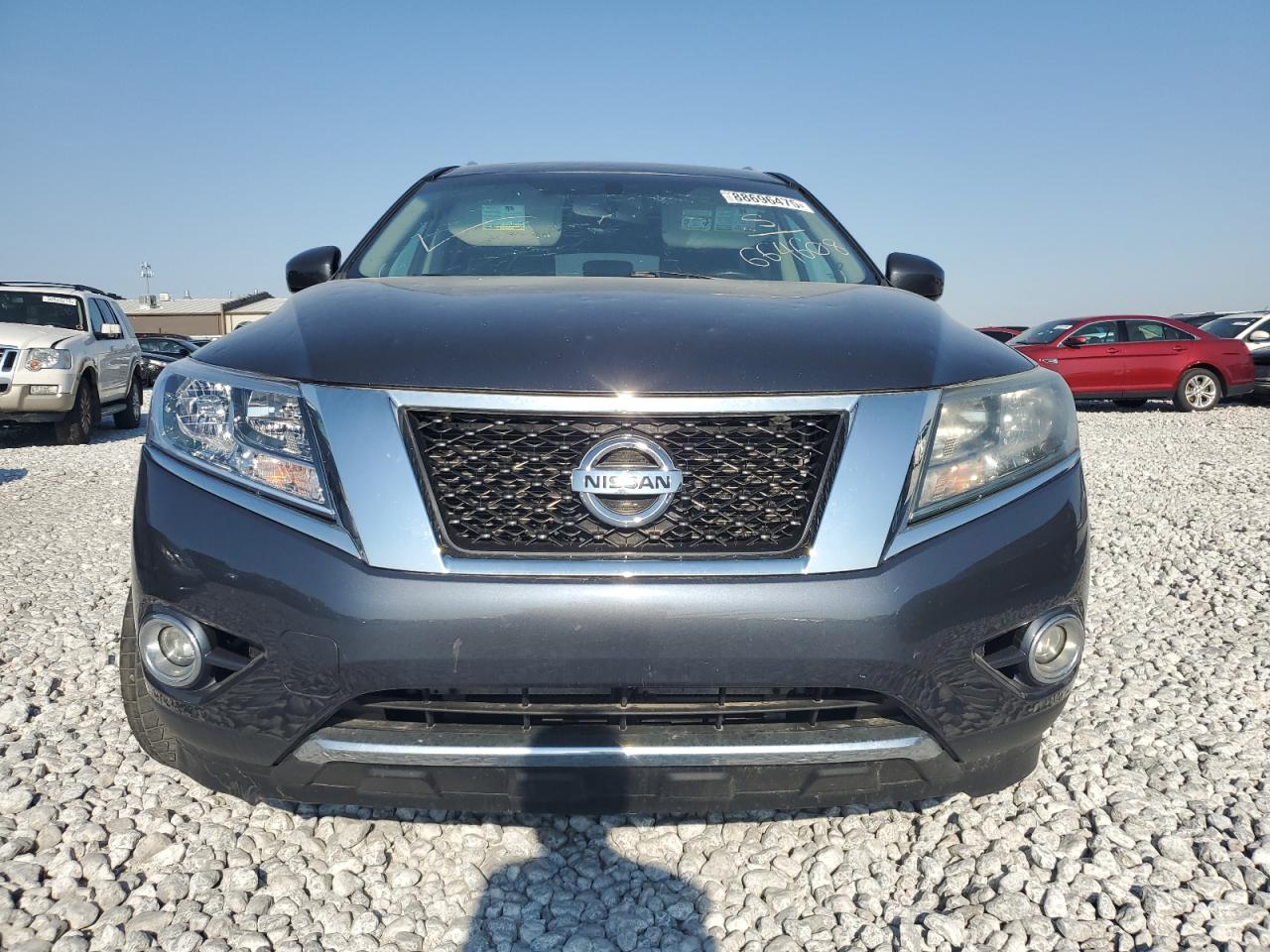 2013 Nissan Pathfinder S Gray vin: 5N1AR2MNXDC664608