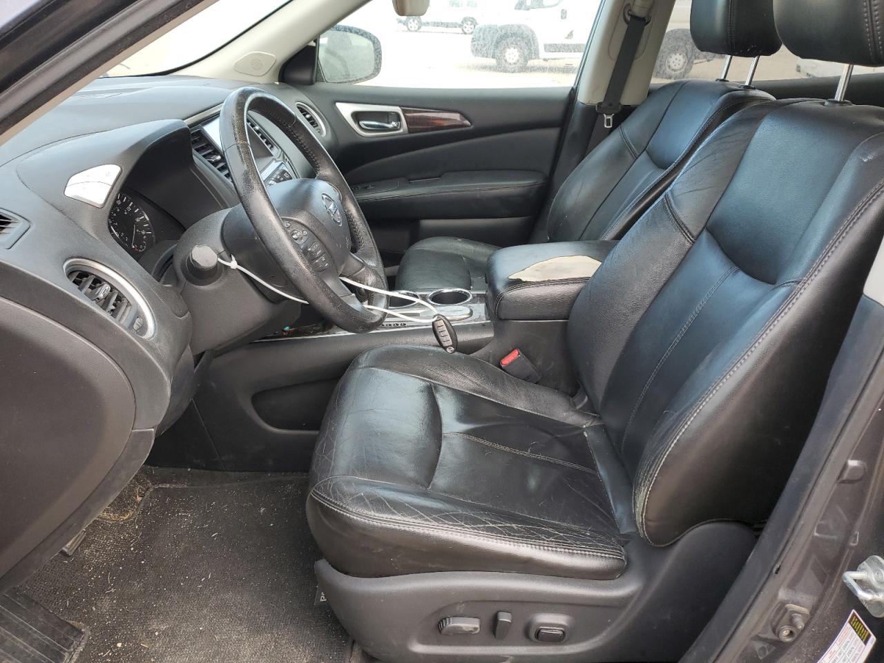 2013 Nissan Pathfinder S Gray vin: 5N1AR2MNXDC664608