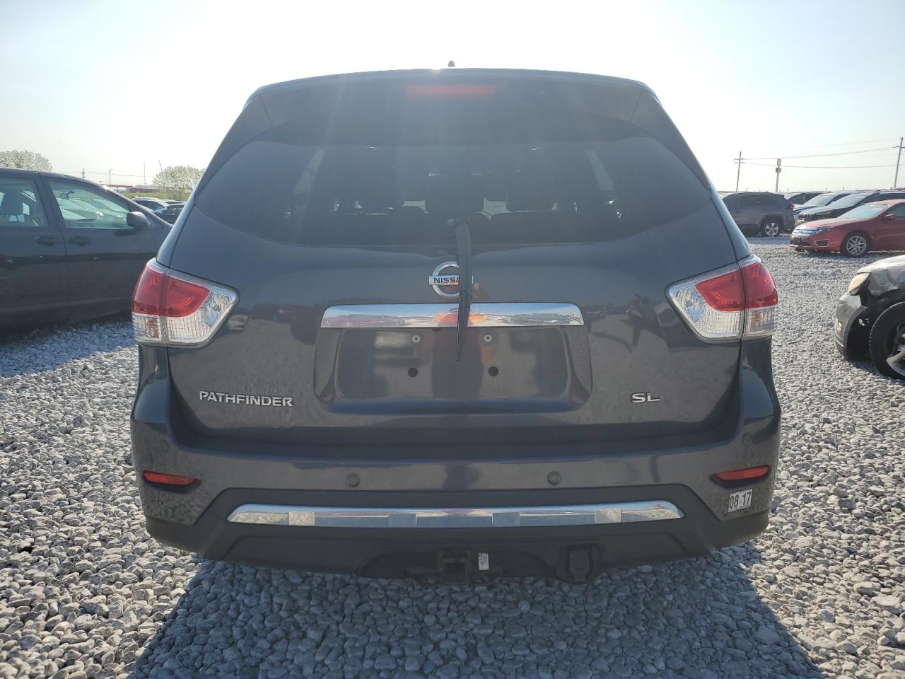2013 Nissan Pathfinder S Gray vin: 5N1AR2MNXDC664608
