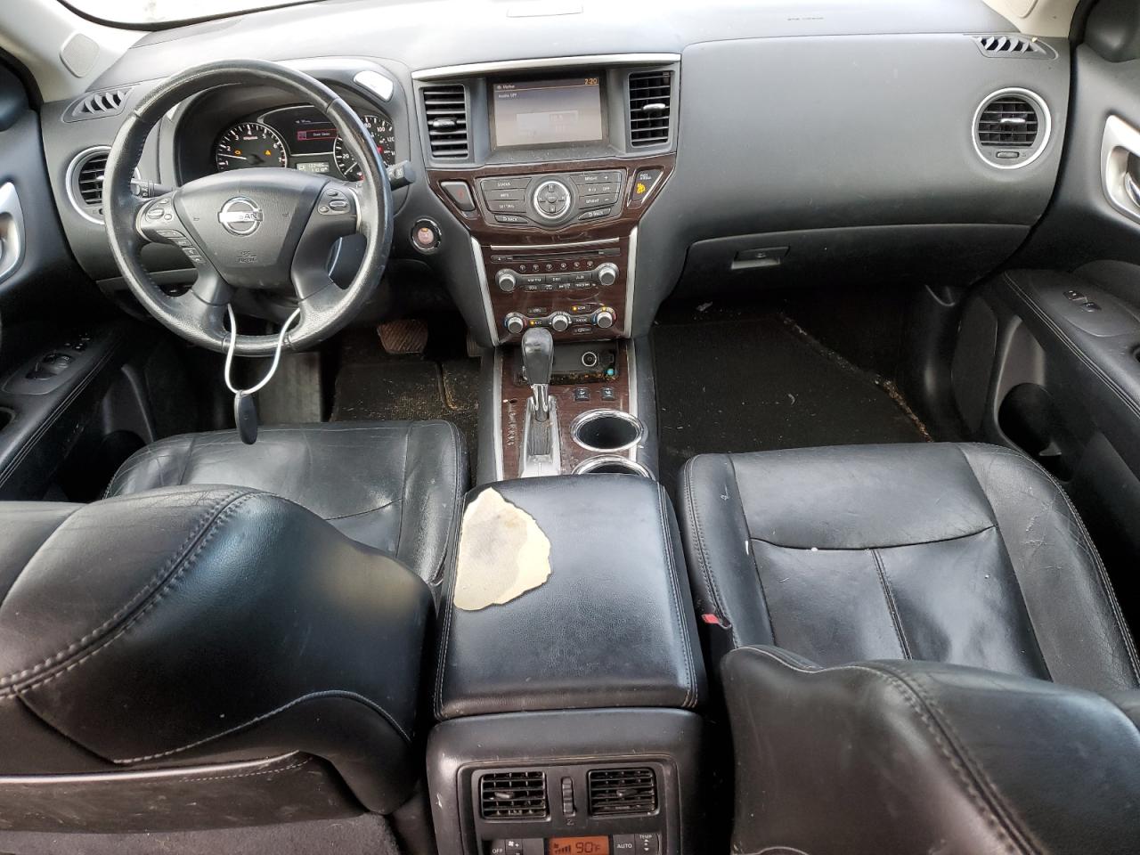 2013 Nissan Pathfinder S Gray vin: 5N1AR2MNXDC664608