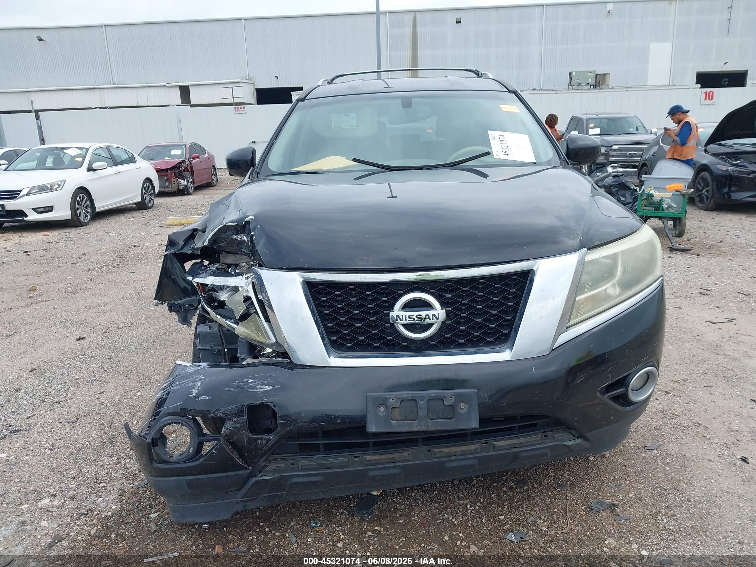 2013 Nissan Pathfinder Platinum Black vin: 5N1AR2MNXDC672353
