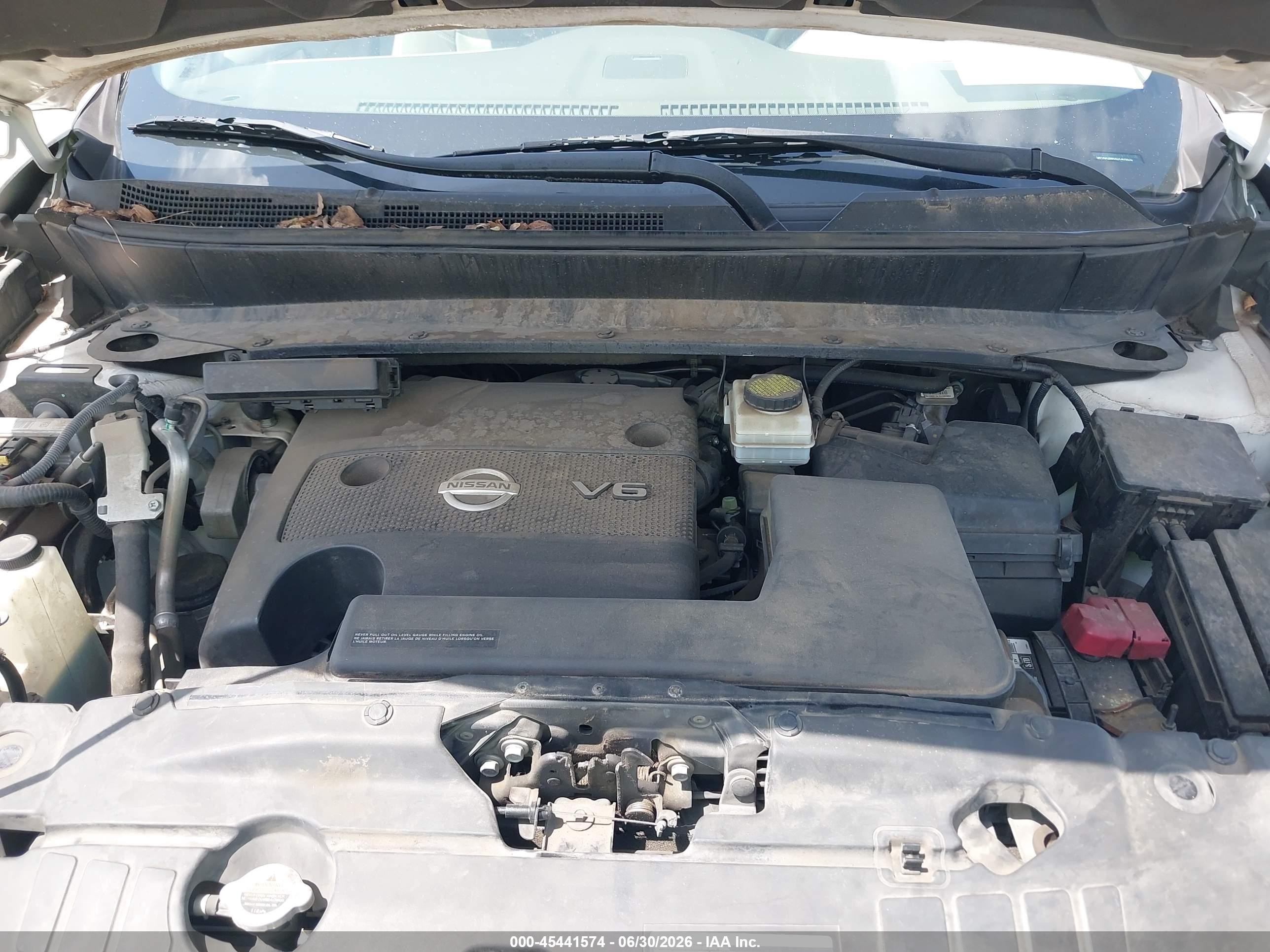 2013 Nissan Pathfinder Platinum White vin: 5N1AR2MNXDC676676