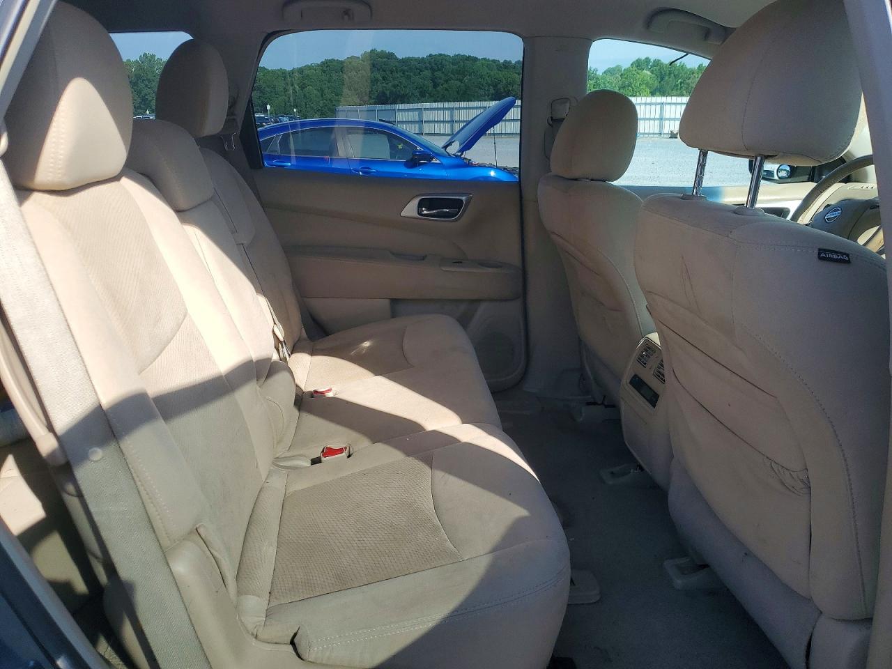 2013 Nissan Pathfinder S Blue vin: 5N1AR2MNXDC680498