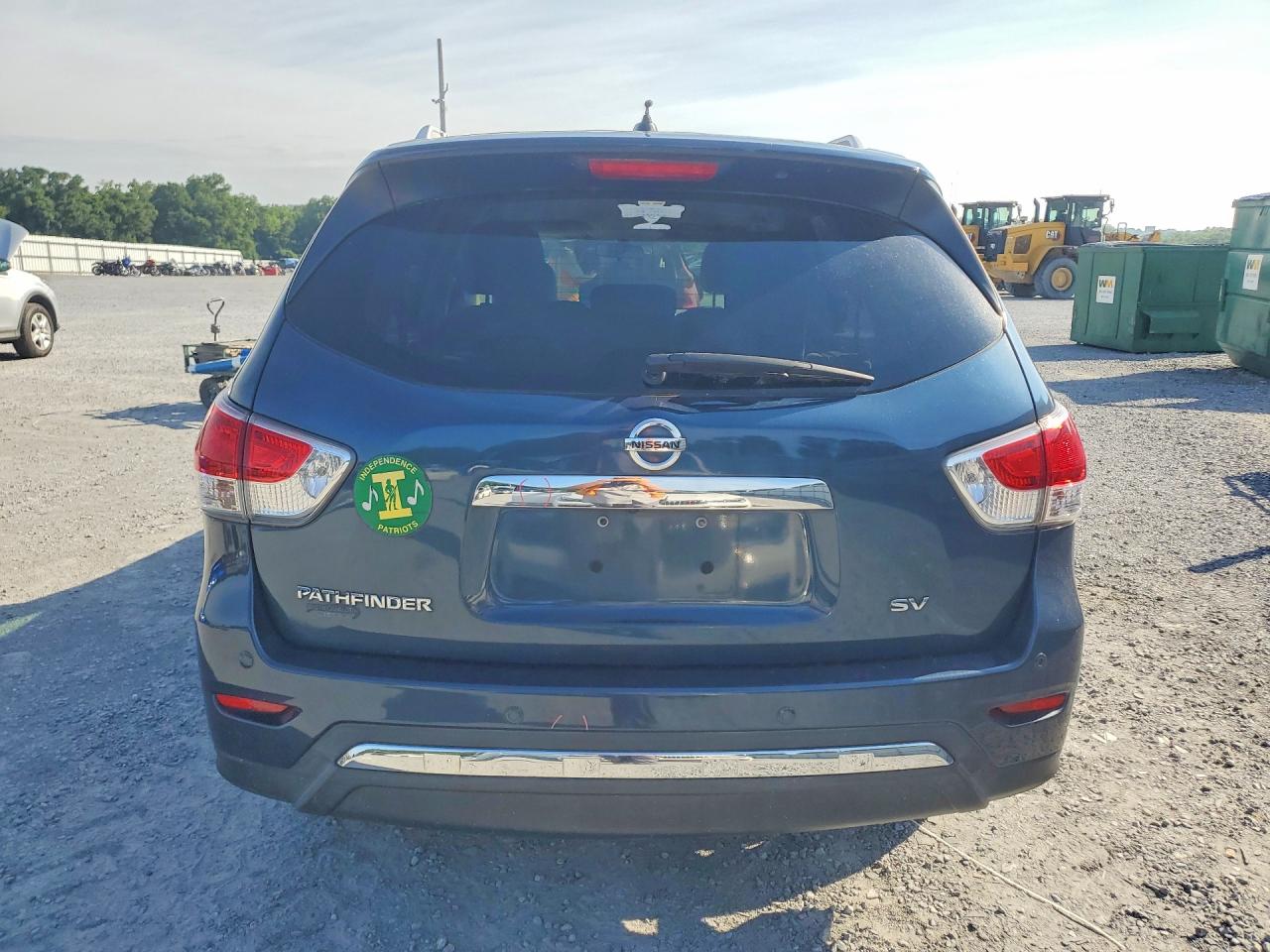 2013 Nissan Pathfinder S Blue vin: 5N1AR2MNXDC680498