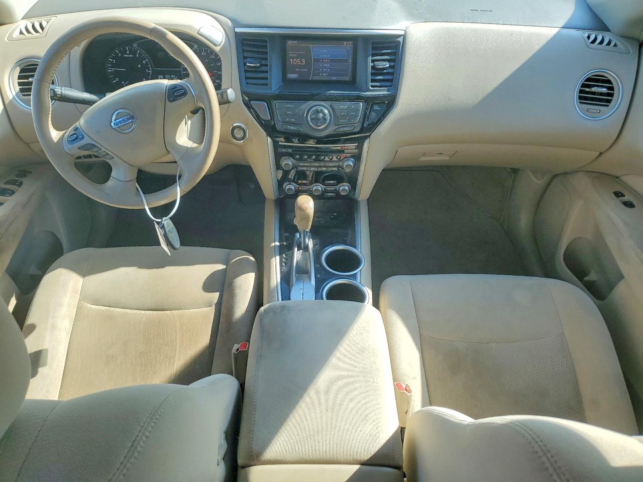 2013 Nissan Pathfinder S Blue vin: 5N1AR2MNXDC680498
