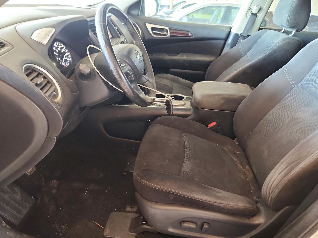 2013 Nissan Pathfinder S White vin: 5N1AR2MNXDC681277