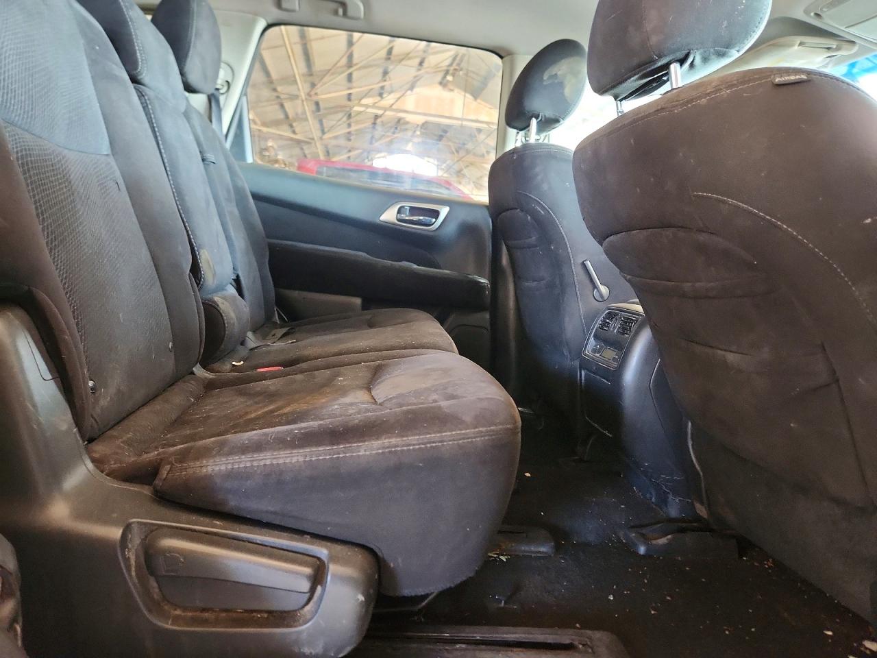 2013 Nissan Pathfinder S White vin: 5N1AR2MNXDC681277