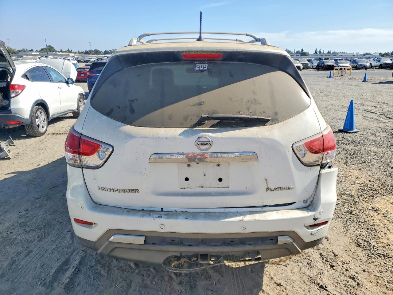 2013 Nissan Pathfinder S White vin: 5N1AR2MNXDC683515
