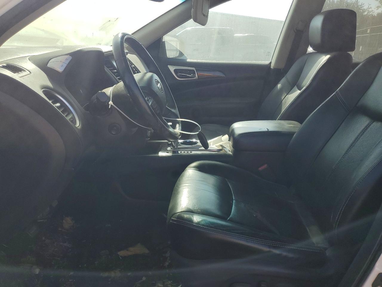 2013 Nissan Pathfinder S White vin: 5N1AR2MNXDC683515