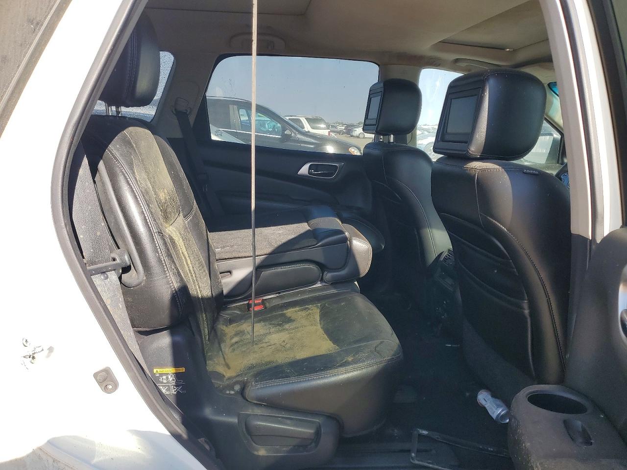 2013 Nissan Pathfinder S White vin: 5N1AR2MNXDC683515