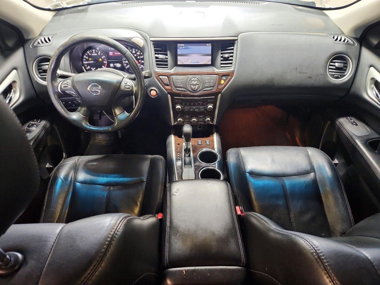 2014 Nissan Pathfinder S Белый vin: 5N1AR2MNXEC601347