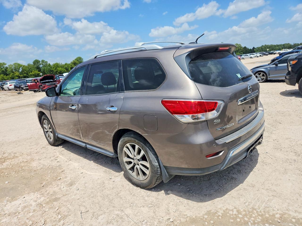 2014 Nissan Pathfinder S Tan vin: 5N1AR2MNXEC617936