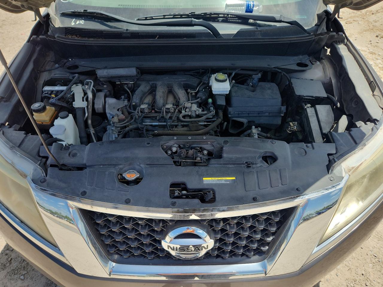 2014 Nissan Pathfinder S Tan vin: 5N1AR2MNXEC617936